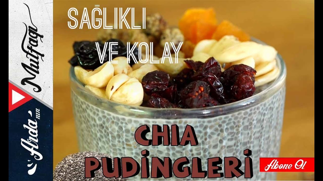 Ev Yapımı Chia Puding Tarifleri | Chia Pudingleri - Arda'nın Mutfağı