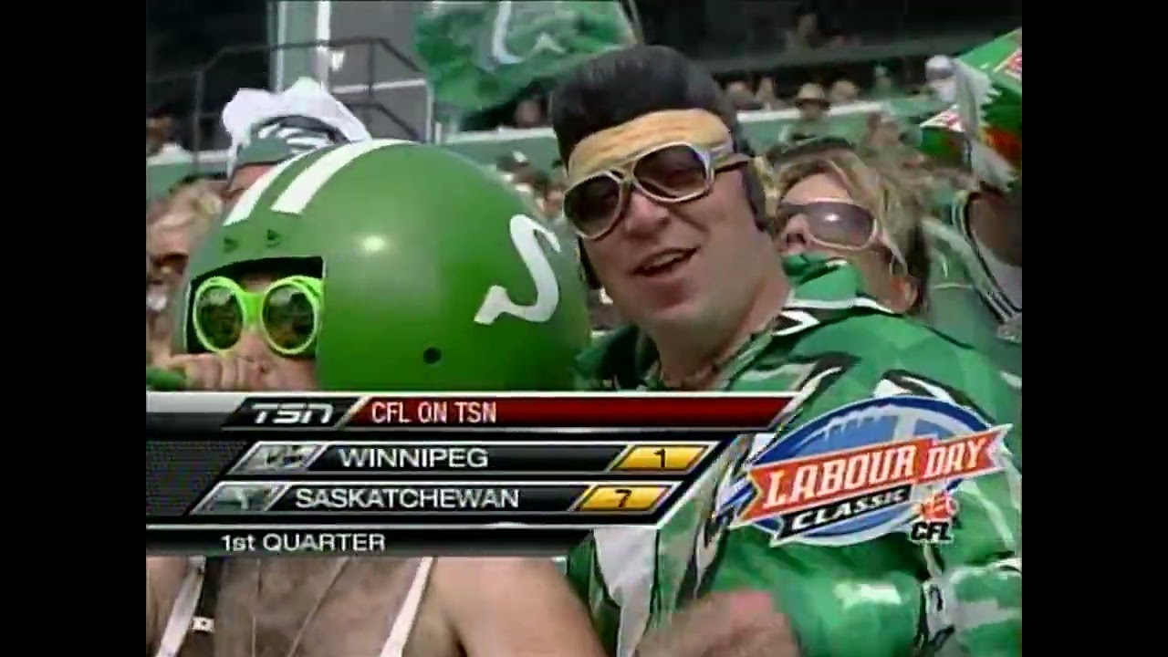 September 6, 2009 - CFL - Winnipeg Blue Bombers @ Saskatchewan Roughriders