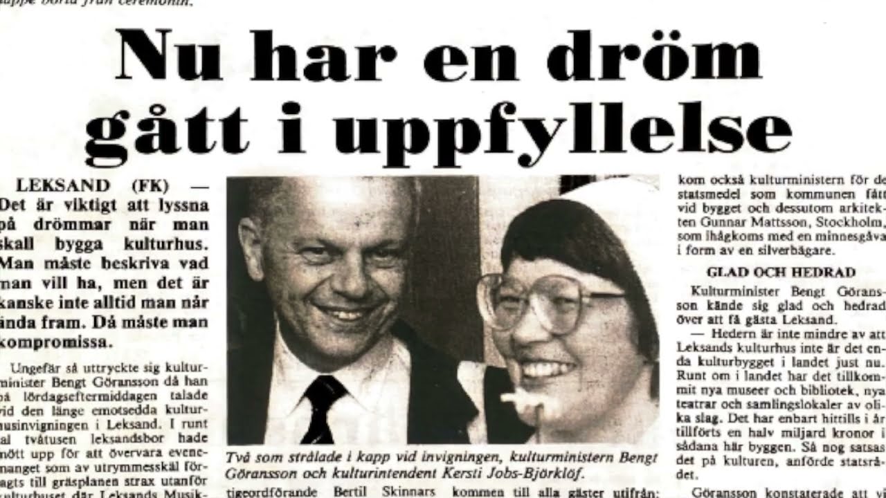 Leksands kulturhus 40 år