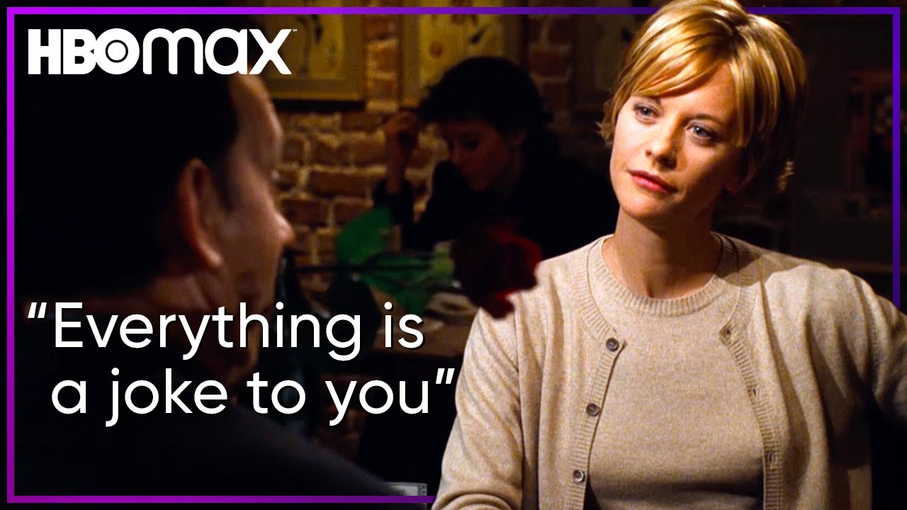 You've Got Mail | Kathleen & Joe's Coffee Shop Encounter | HBO Max