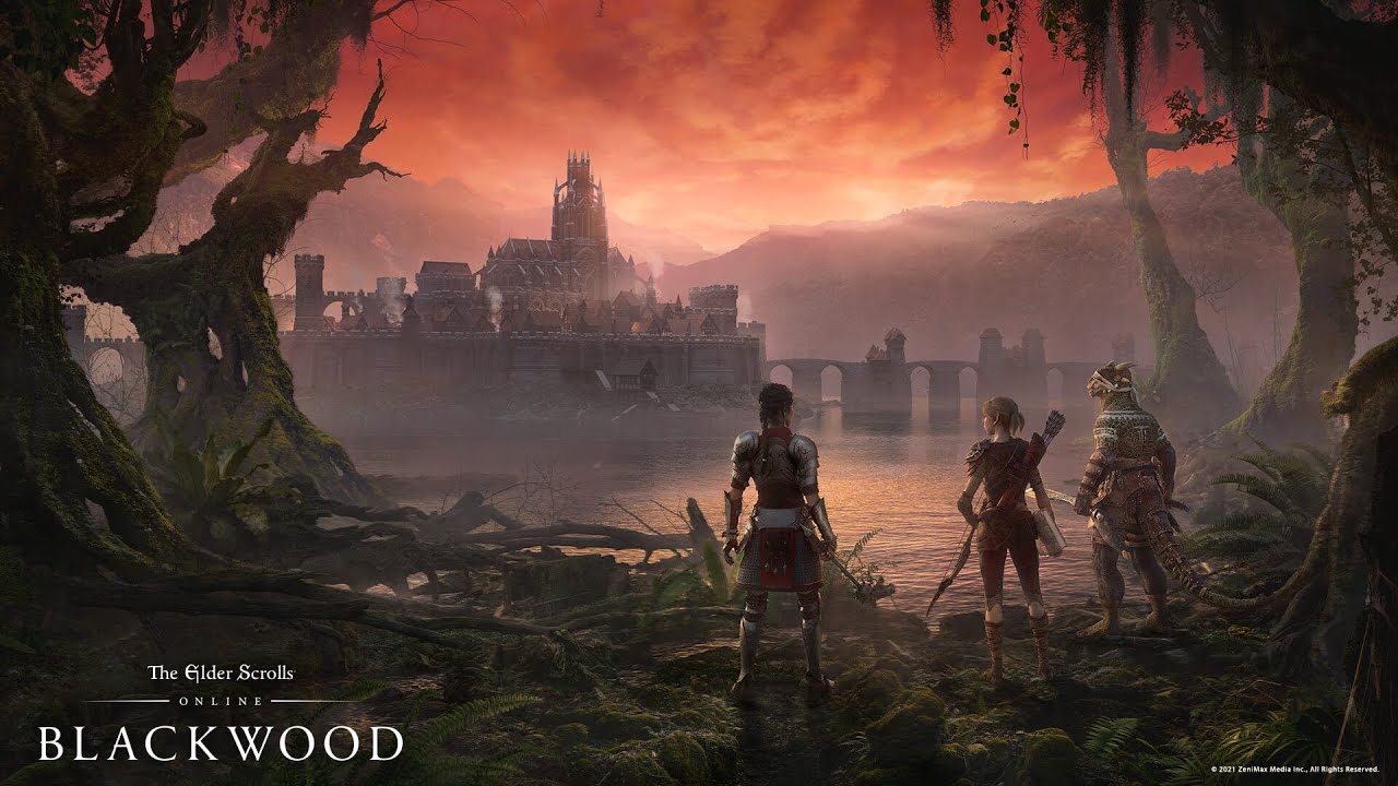 TESO Blackwood Barde : Après la barre d'Nibène (parole en description).