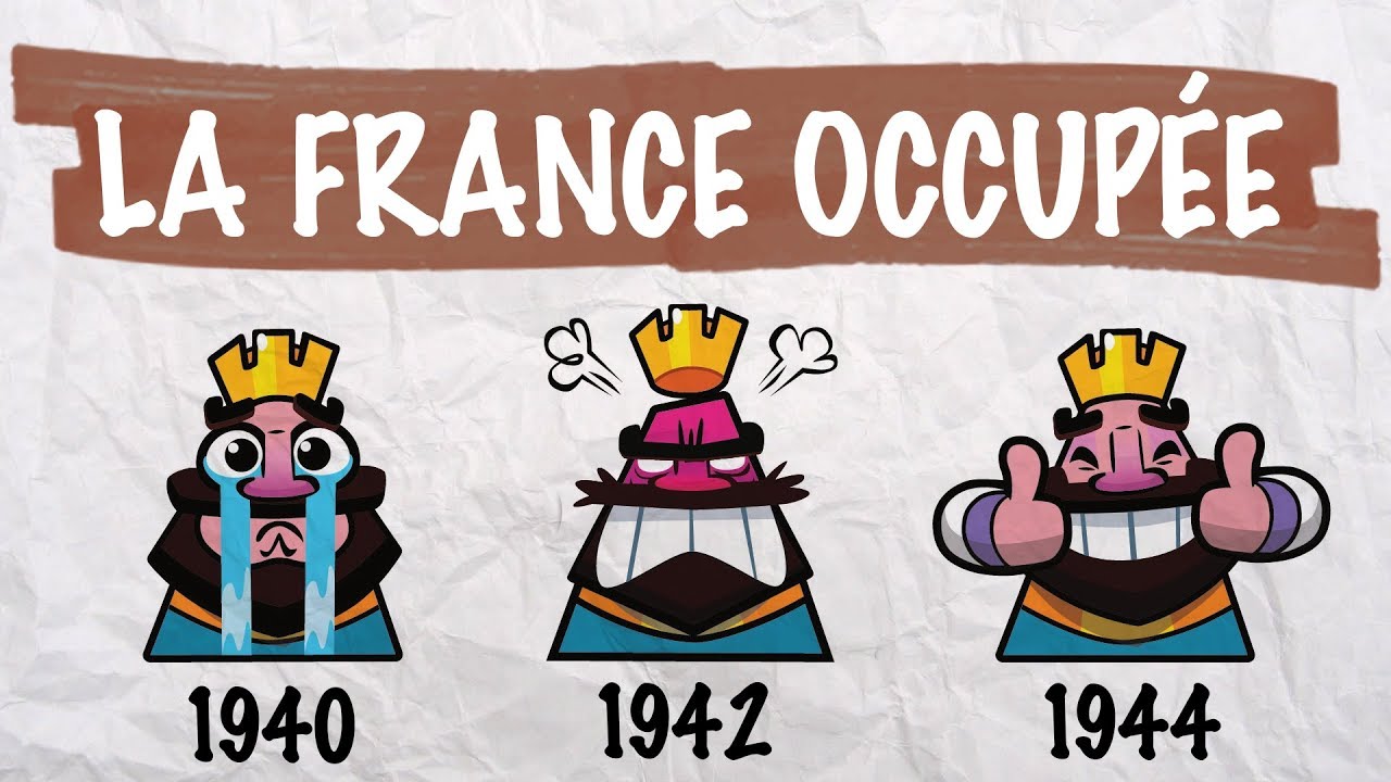 La France d&eacute;faite et occup&eacute;e - histoire - 3&egrave;me