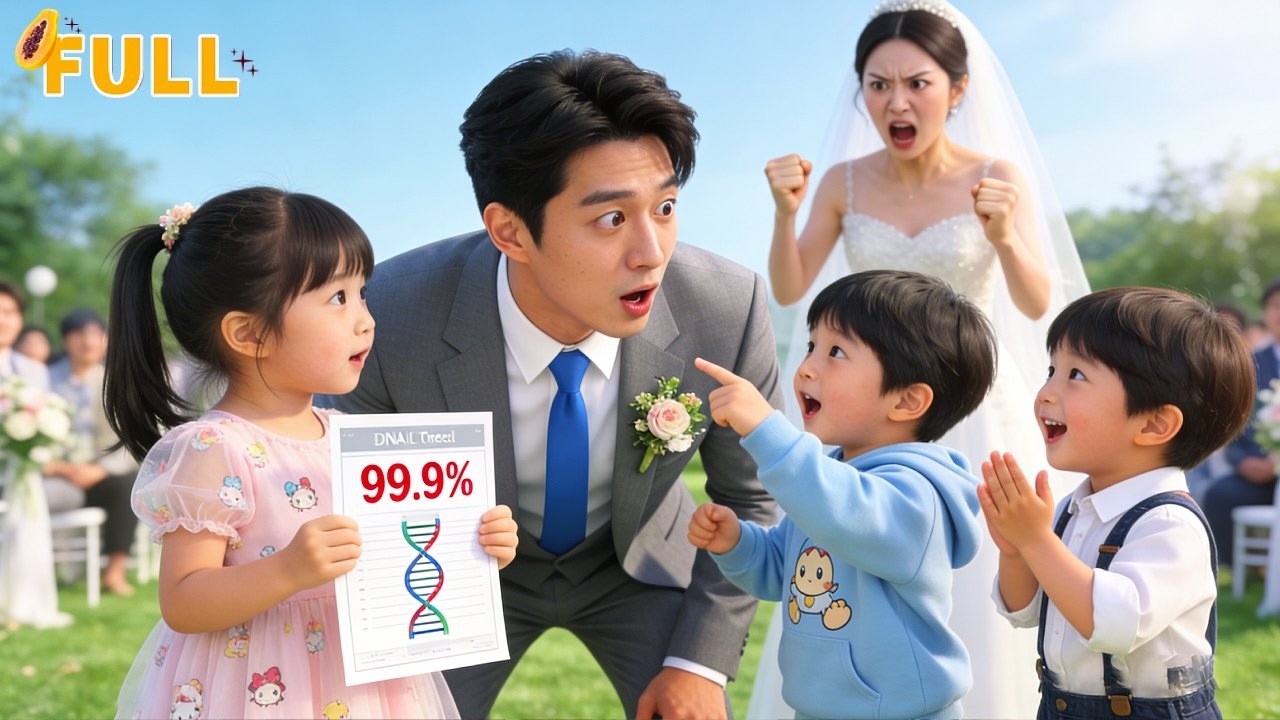 3 kids crash CEO&rsquo;s wedding, calling him &ldquo;Dad&rdquo;! A one-night secret from 5 years ago is exposed!