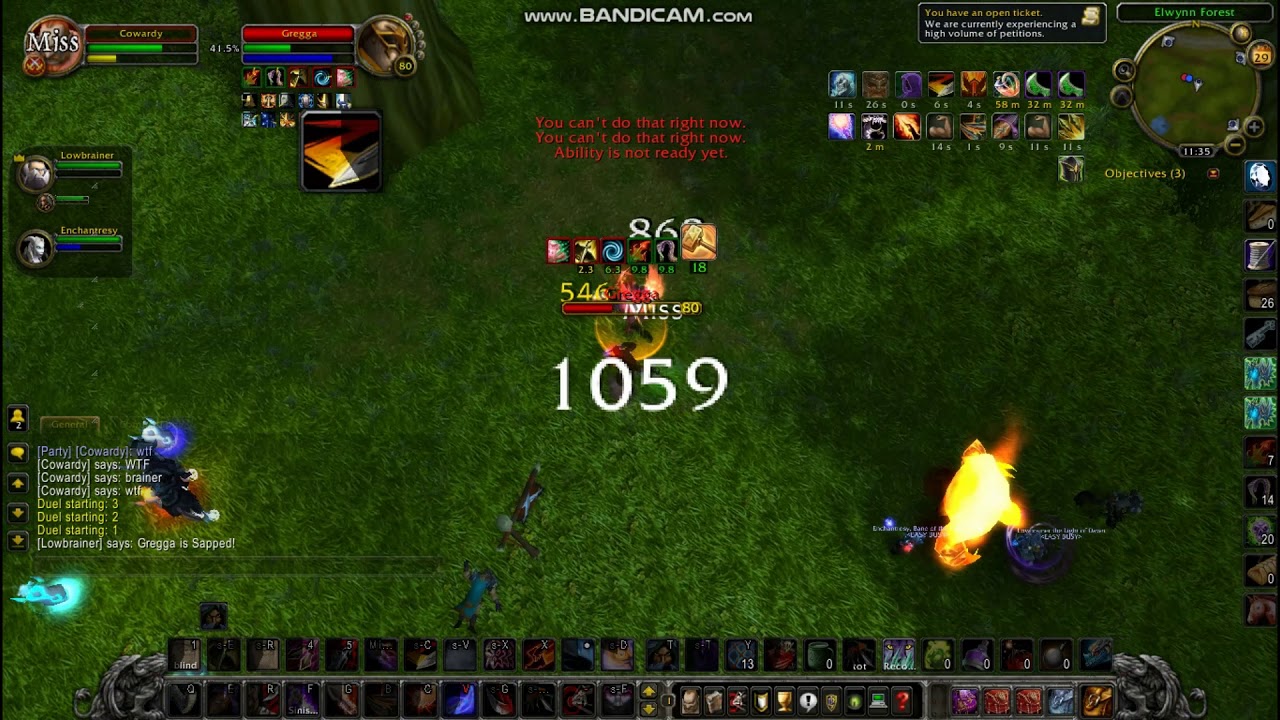 Combat PVP DUELS 3.3.5 (Warmane)