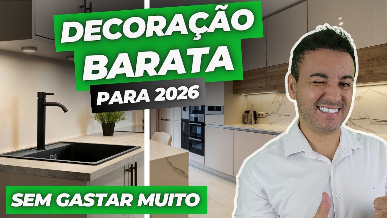 IDEIAS SIMPLES E BARATAS PARA DECORAR A CASA GASTANDO POUCO