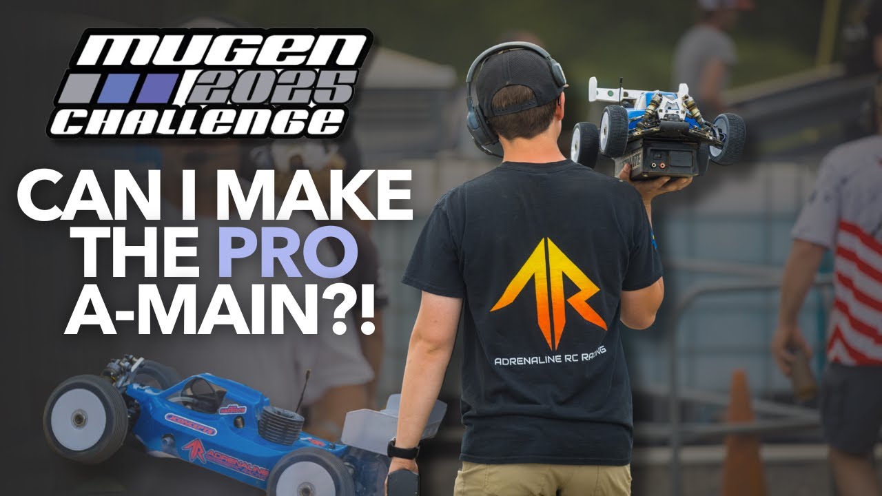 Jacob Hardison Bumps Into the Expert Nitro Buggy A-Main! | The Mugen Challenge 2025 at LCRC