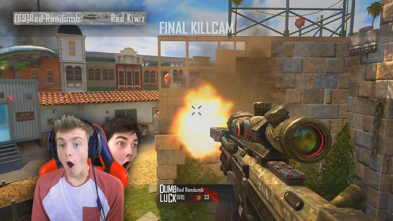 I TRICKSHOTTED RED KIWIZ! (CRAZY WALLBANG TRICKSHOT)