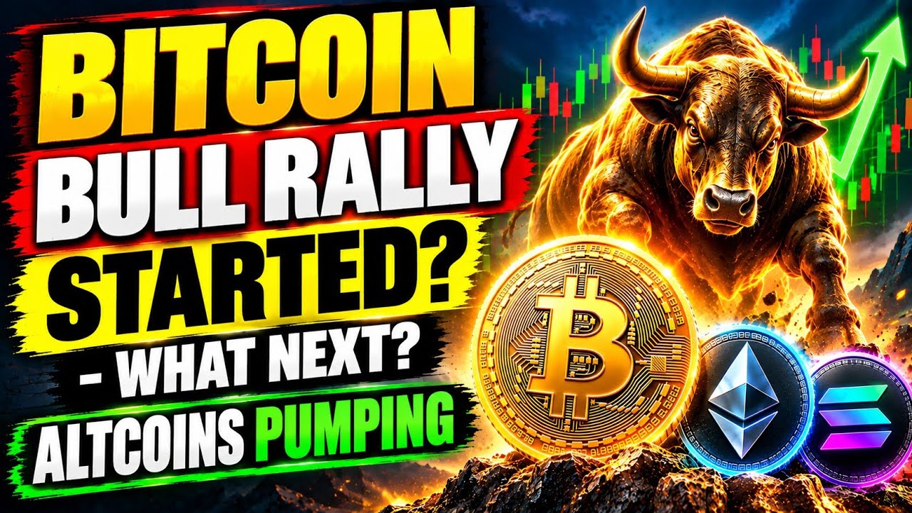 🛑 Bitcoin BULL RALLY Started? - What Next? | Altcoins Flying | Market Analysis | Bitcoin News Today