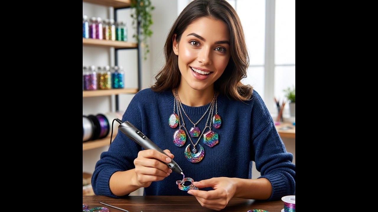 What Can You Make with Epoxy Resin  a 3D Pen? | Adorable DIY Jewelry Ideas!