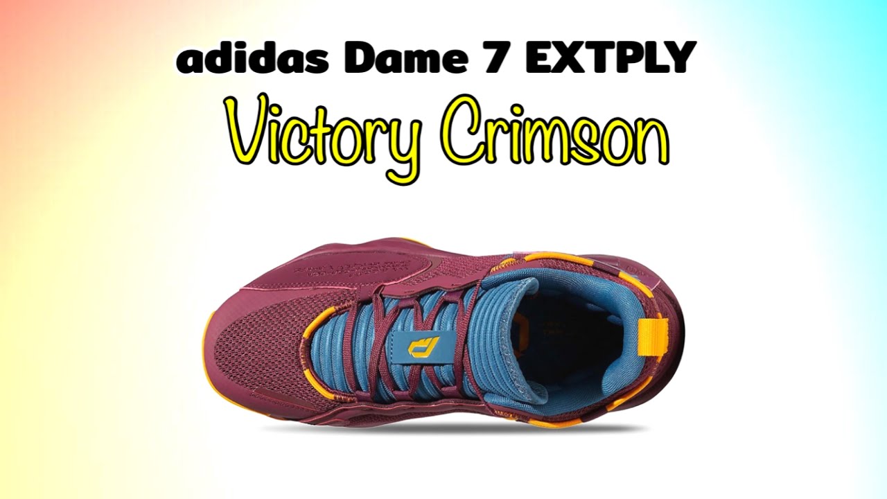 VICTORY CRIMSON adidas Dame 7 EXTPLY