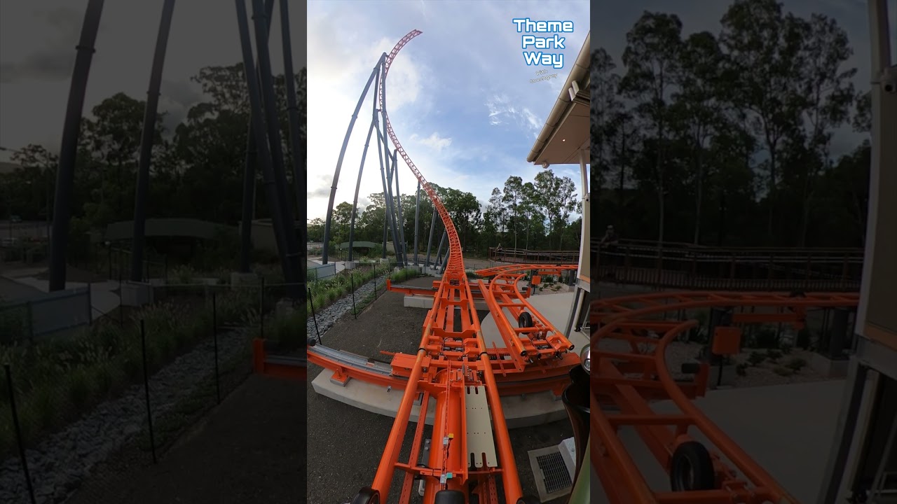 Behind the Scenes Roller Coaster | Steel Taipan Switch Track at Dreamworld Australia  #dreamworldau