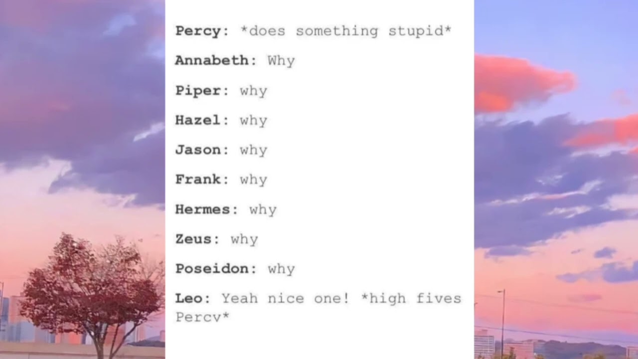 Percy Jackson memes part 5