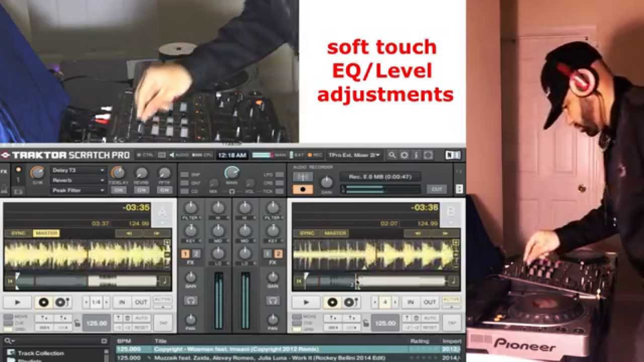 Advanced Loop/Mixing: HOW TO MIX HOUSE MUSIC TUTORIAL w/ TRAKTOR / Advanced Technique