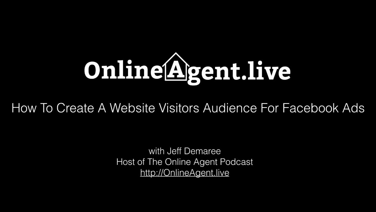 How To Create A Website Visitors Audience for Facebook Ads