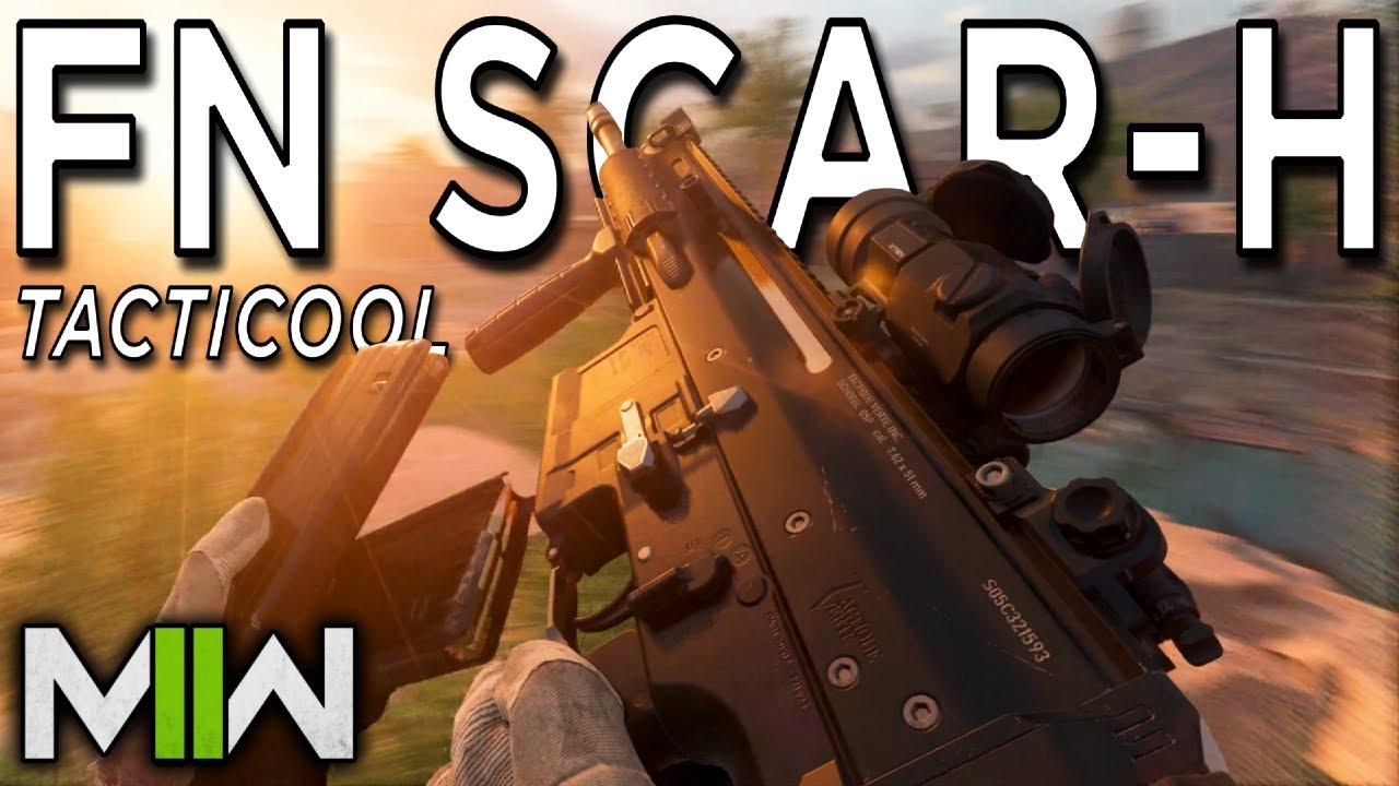 Tacticool FN SCAR-H in Modern Warfare II Gameplay