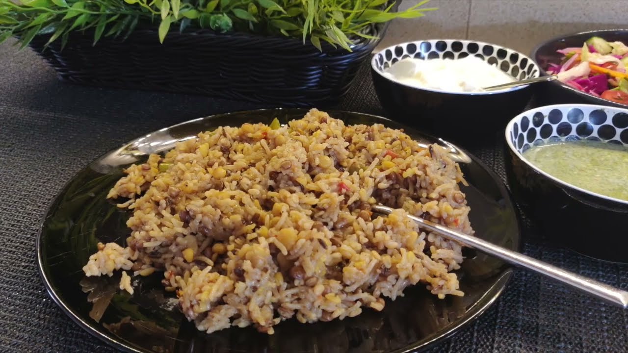 Worlds Best Lentils with rice / Lentils Pulao / Khichri Recipe #food #cooking #indianfood
