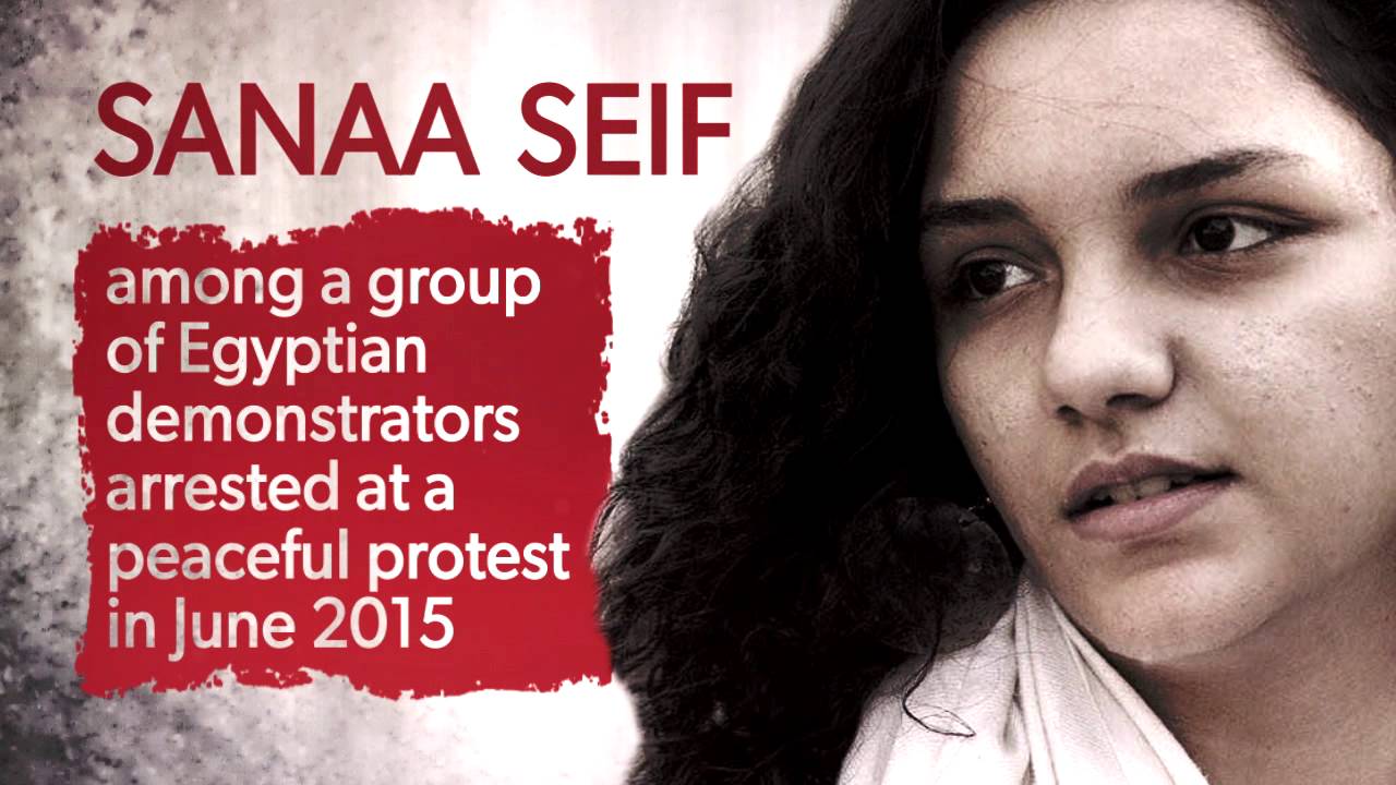 #FreeThe20: Sanaa Seif