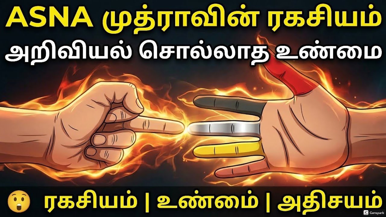 ASNA முத்ரா: மனம் மற்றும் உடலை மாற்றும் யோக ரகசியம் #MUDRA #முத்திரைகள் #முத்திரை 