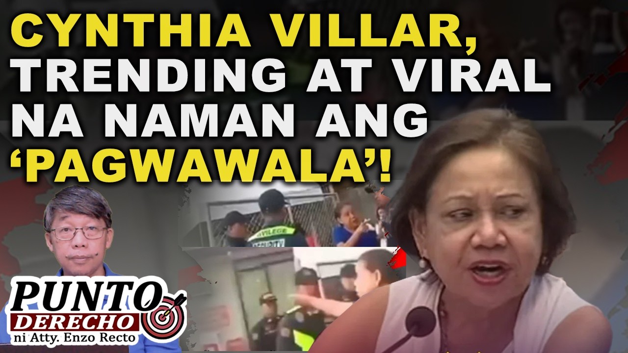 CYNTHIA VILLAR, TRENDING AT VIRAL NA NAMAN ANG &lsquo;PAGWAWALA&rsquo;!