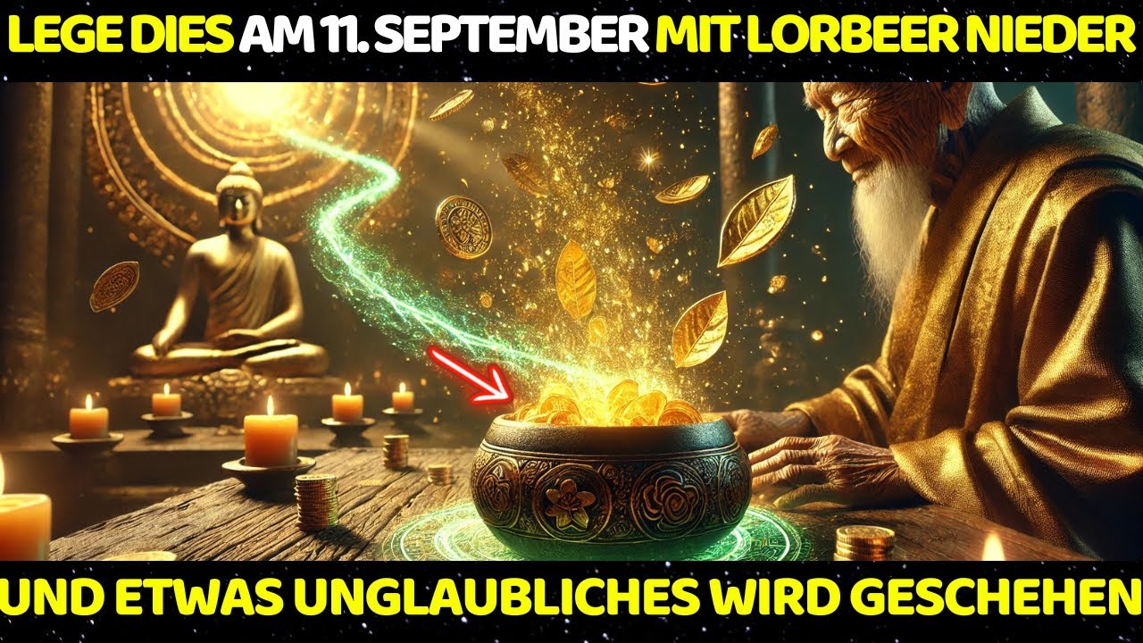 Tu das heute mit Lorbeer – und sag der Armut Lebewohl – Buddhistische Weisheit