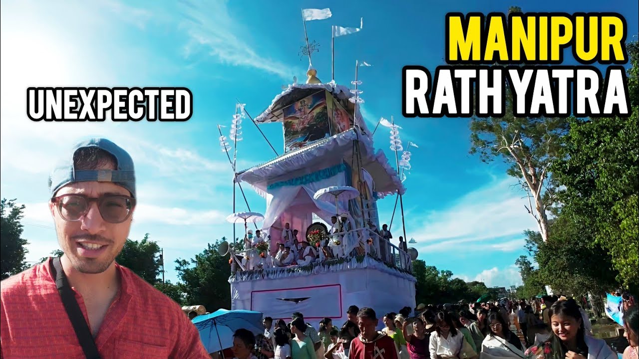 Jagannath Yatra in Manipur 🇮🇳 | Hidden Festival You’ve Never Seen!