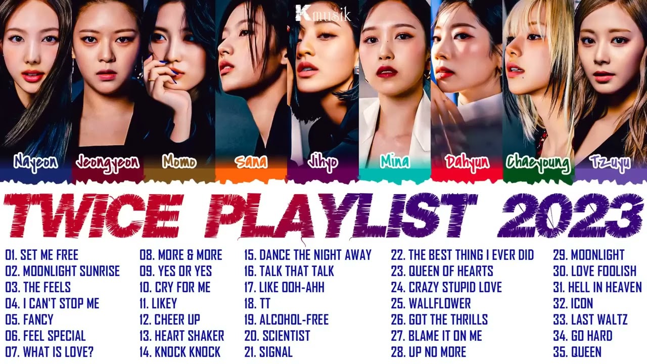TWICE BEST SONG PLAYLIST 2023 UPDATE