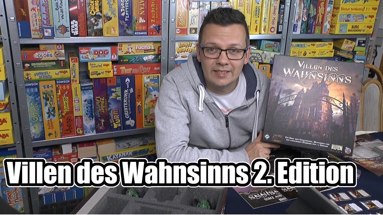 Villen das Wahnsinns 2. Edit. (FFG / asmodee) - ab 14 Jahre - Eines unserer Lieblingsspiele