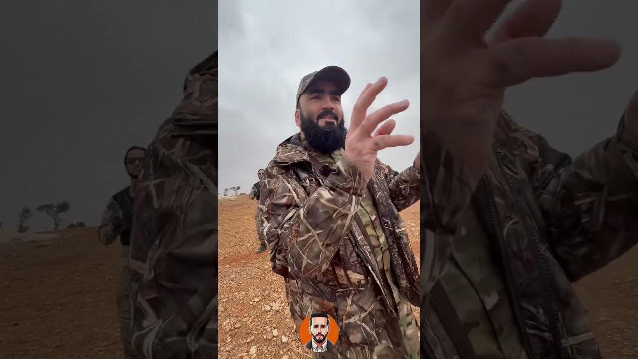 جولة مالك الروقي في خنادق معركة ردع العدوان في حلب