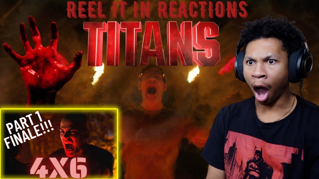 DC TITANS 4x6 REACTION | REEL IT IN REACTION | Episode 6 | Brother Blood | DC | HBO Max