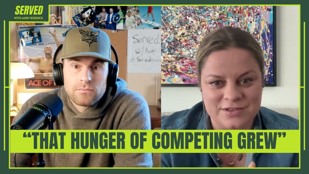 Clijsters tells Roddick about DRIVE to UNRETIRE