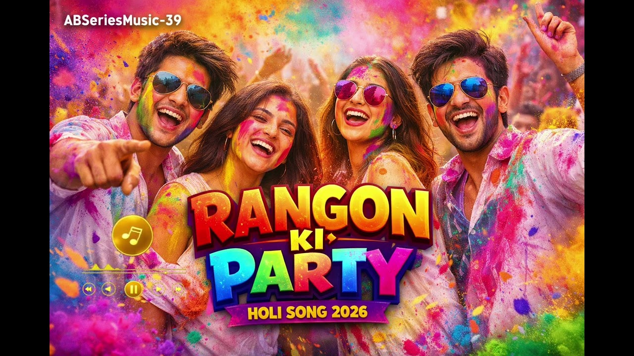 Rangon Ki Party (Official Video) | Holi Song 2026 | DJ Holi Party Song | Credit: ABSeriesMusic-39