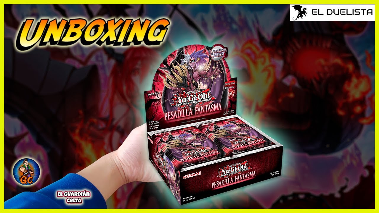 Unboxing Phantom Knightmare Yu-Gi-Oh! 2024 - El Duelista Store