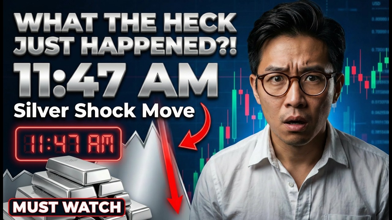 What The HECK Just Happened To Silver At 11:47 AM? (Urgent Price Analysis)