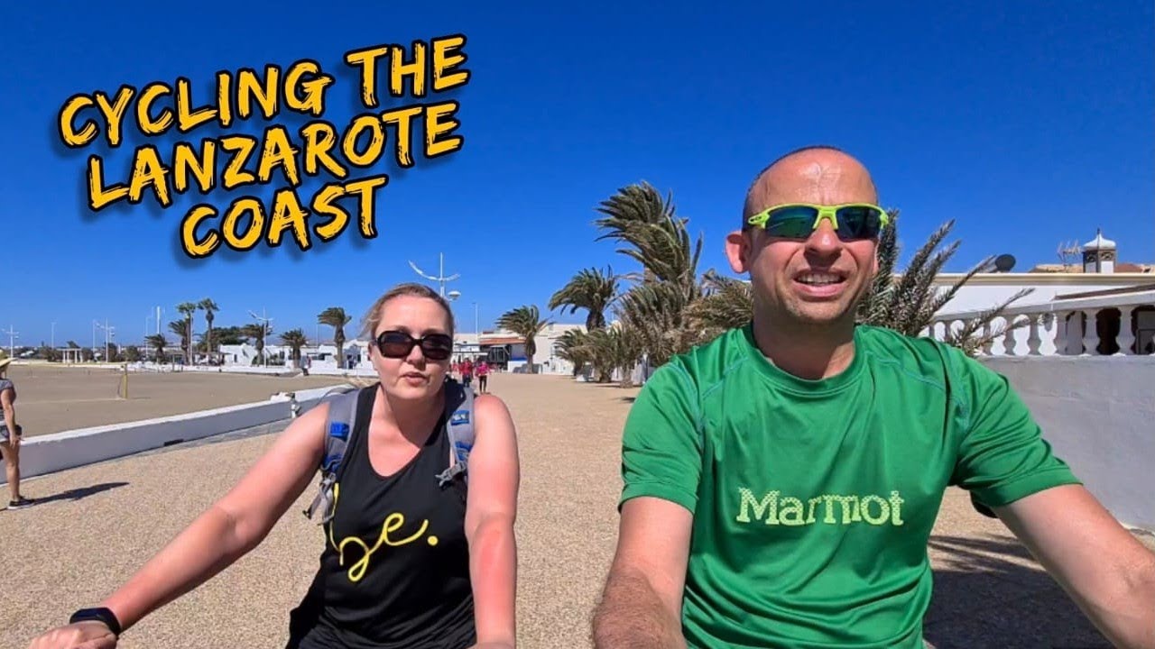 Lanzarote Coastal Cycling-Biking Puerto Del Carmen to Arrecife-Playa Honda-Gran Hotel-Cesar Manrique