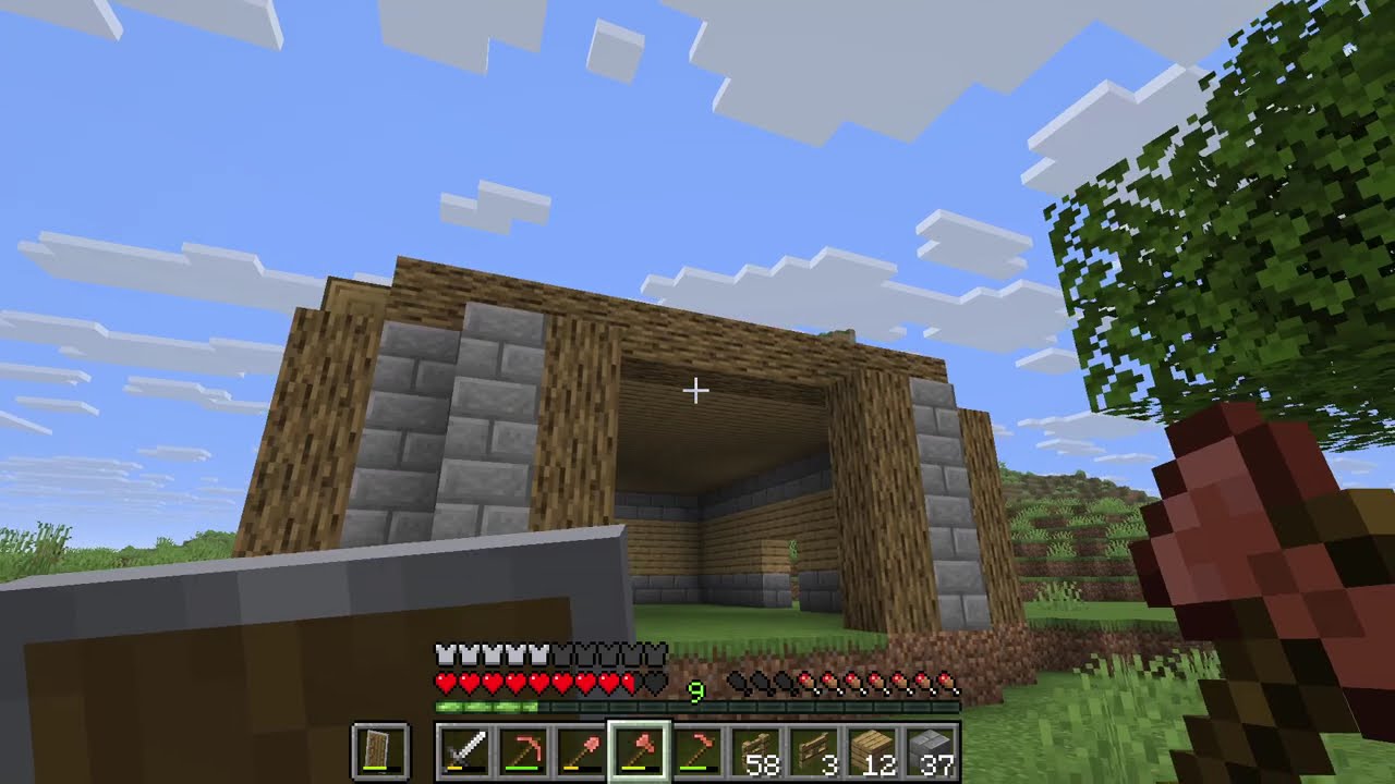 Making a Barn Minecraft pt 4