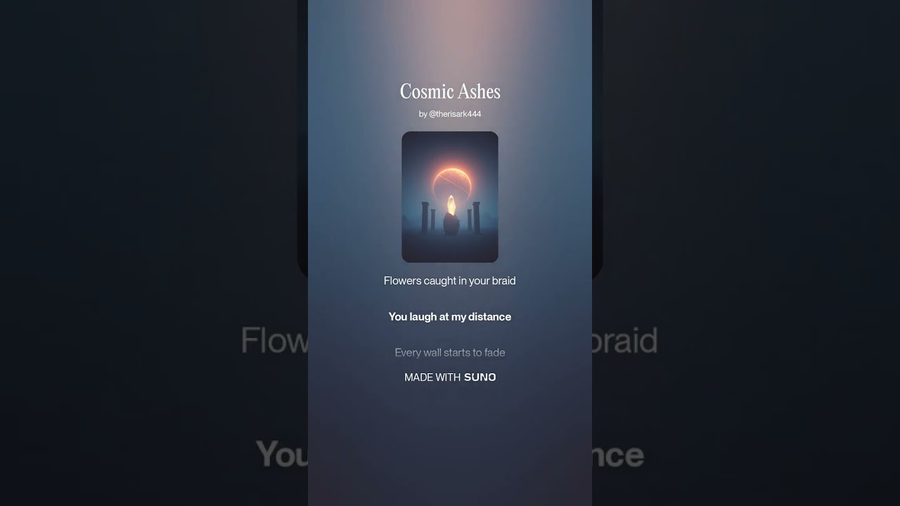 Cosmic Ashes