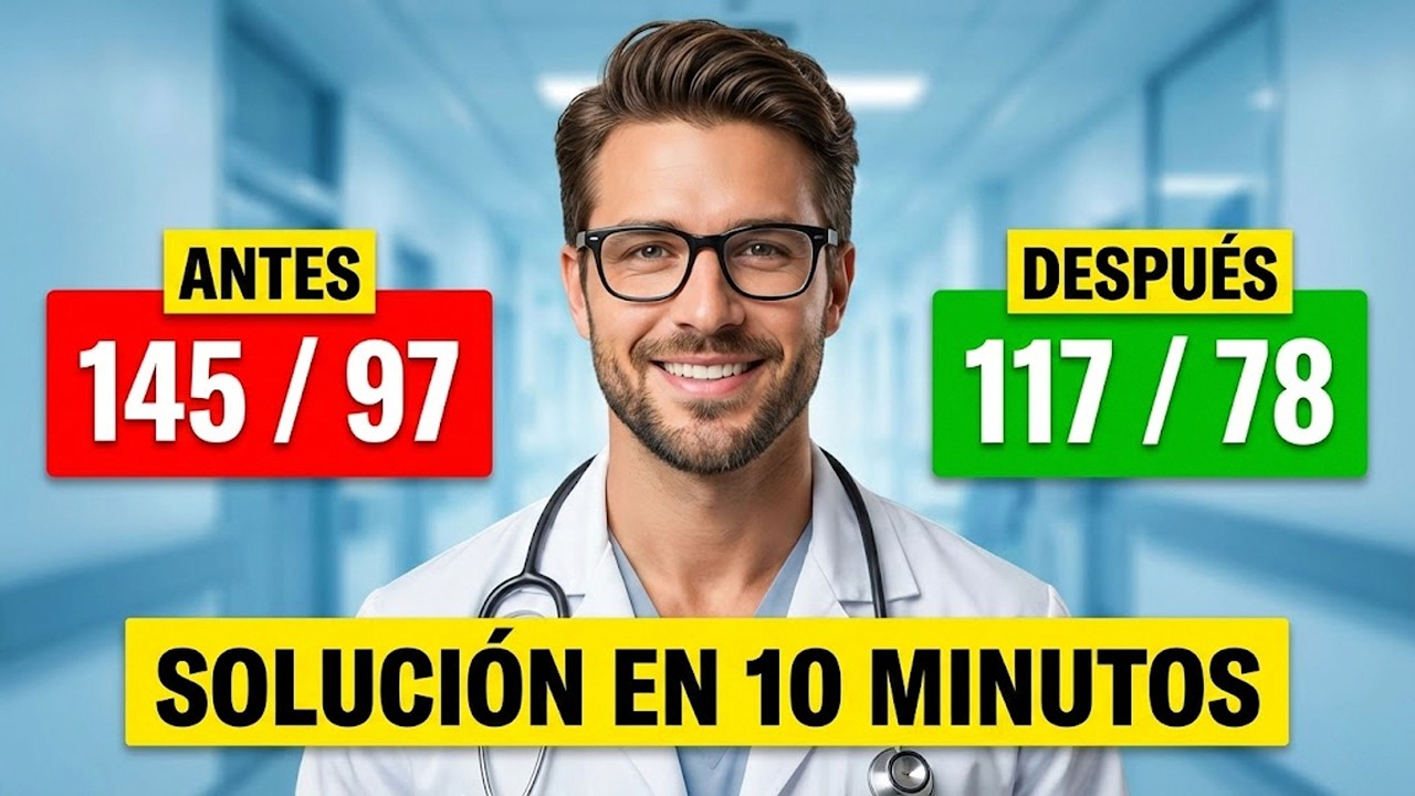 El hábito diario de 10 minutos para bajar la presión arterial en adultos mayores