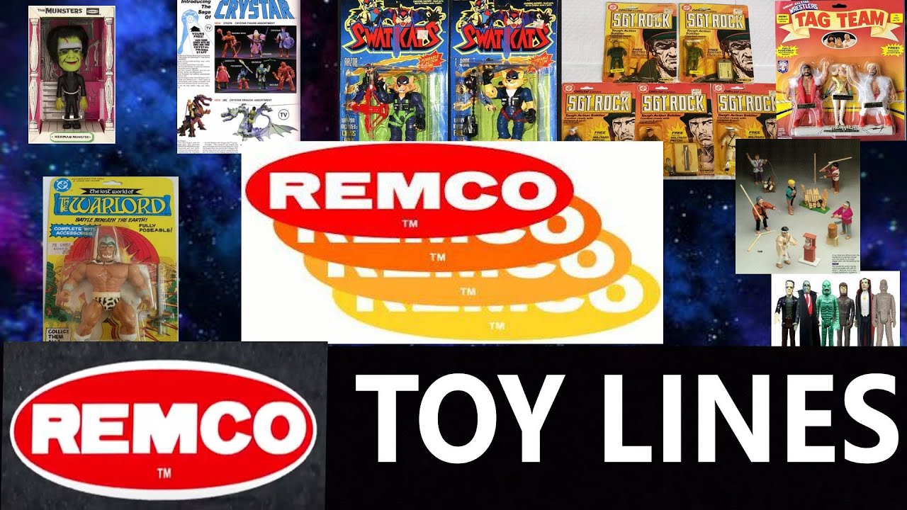 RETRO-WED:  REMCO TOY LINES FROM THE 80S FROM MONSTERS TO SWAT KATS AND MOTU KO FIGURES