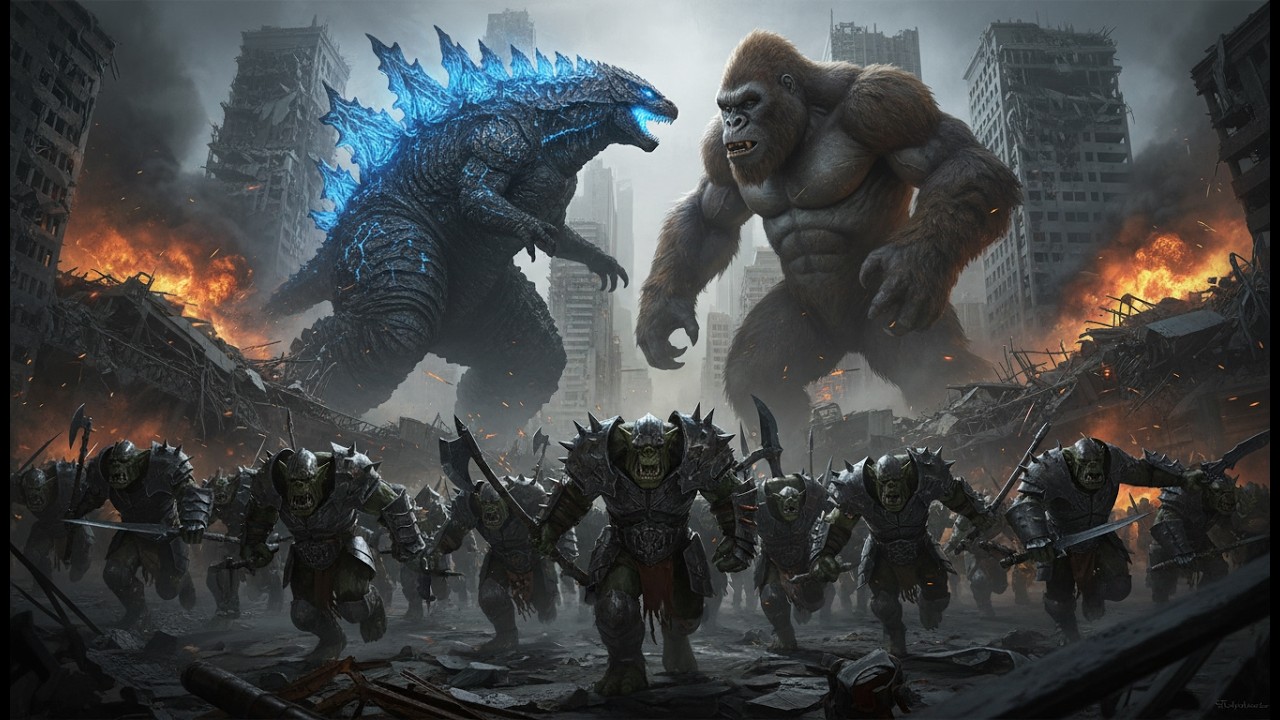 The End: Orcs and King Kong vs. Godzilla: The End and a Warning to Mankind