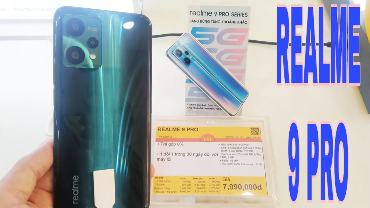 REALME 9 PRO - CẬP NHẬT GI&Aacute; MỚI NHẤT TẠI THẾ GIỚI DI ĐỘNG TRẢI NGHIỆM NHỮNG T&Iacute;NH NĂNG NỔI BẬT | htr