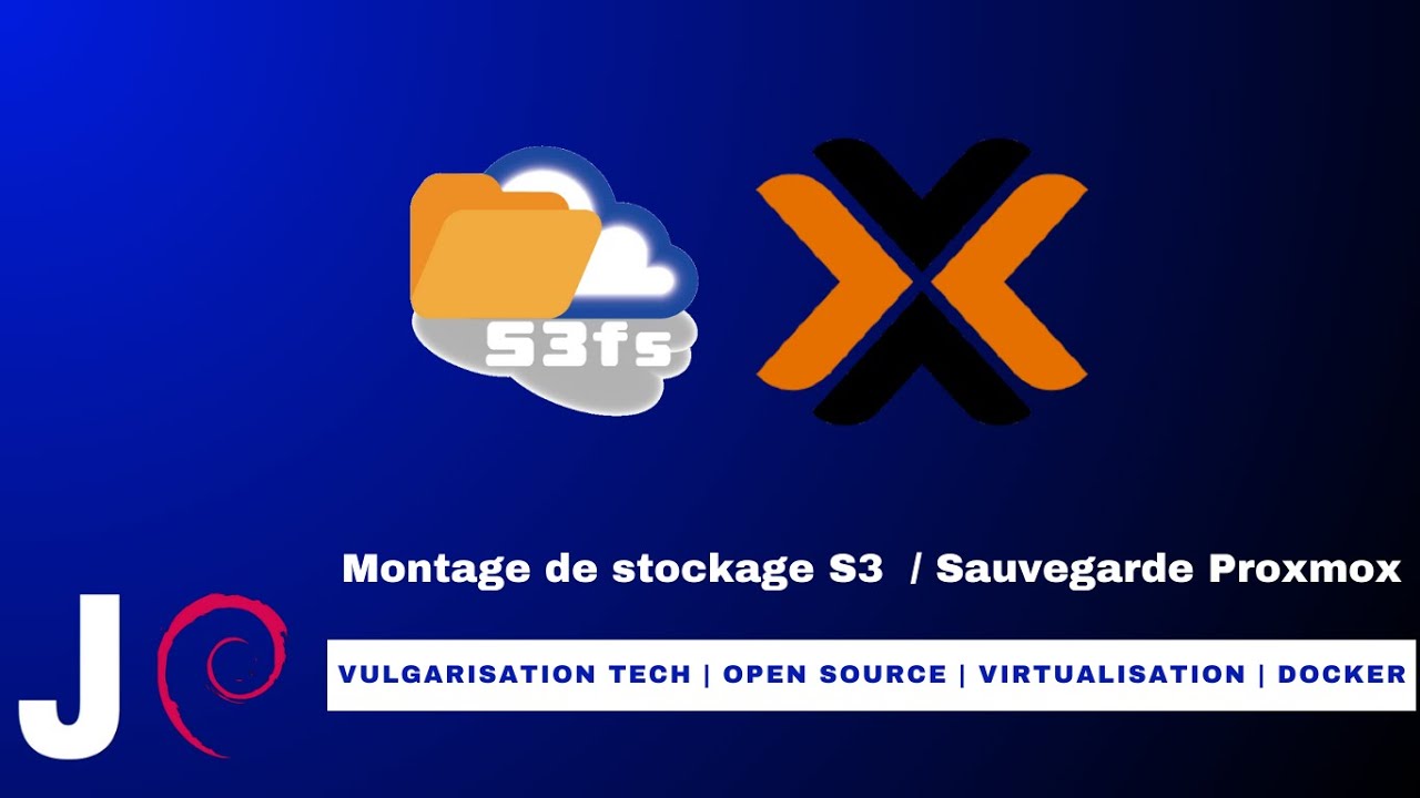 S3FS - Du stockage S3 pour vos serveurs - Sauvegardes Proxmox VE