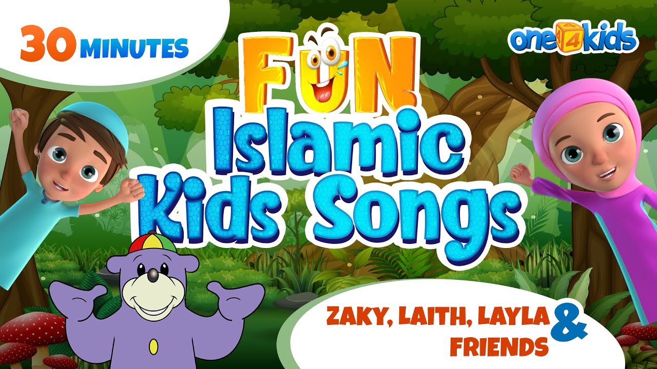 Fun Islamic Kids Songs | Zaky, Laith, Layla and Friends!