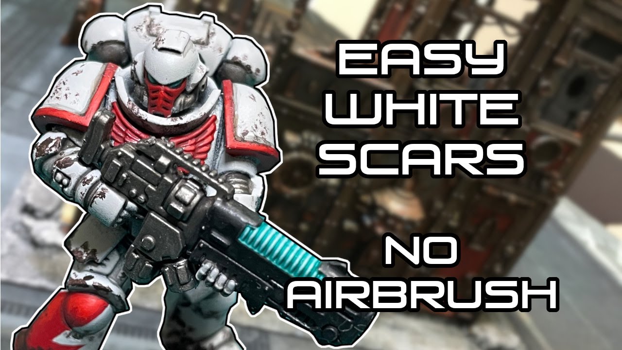 Speed painting White Scars! No Airbrush!