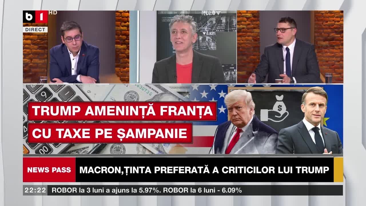 NEWS PASS. EUROPA ÎNGHEAȚĂ ACORDUL COMERCIAL CU SUA/MACRON: PREFERĂM RESPECTUL, NU BĂTĂUȘII. P3/3