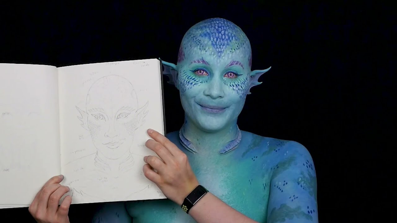 Ruto The Legend of Zelda Makeup Tutorial- Witte Artistry