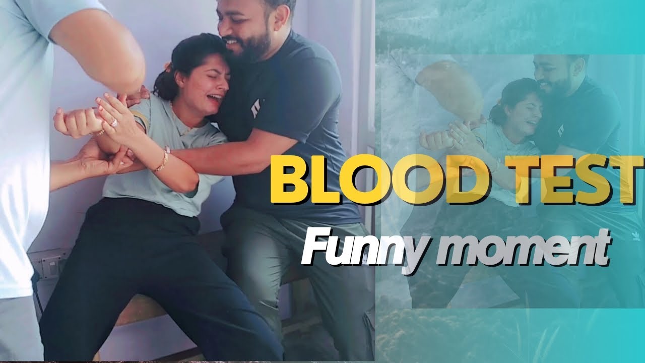 Blood test // Funny video // Blood test video // funny moments //