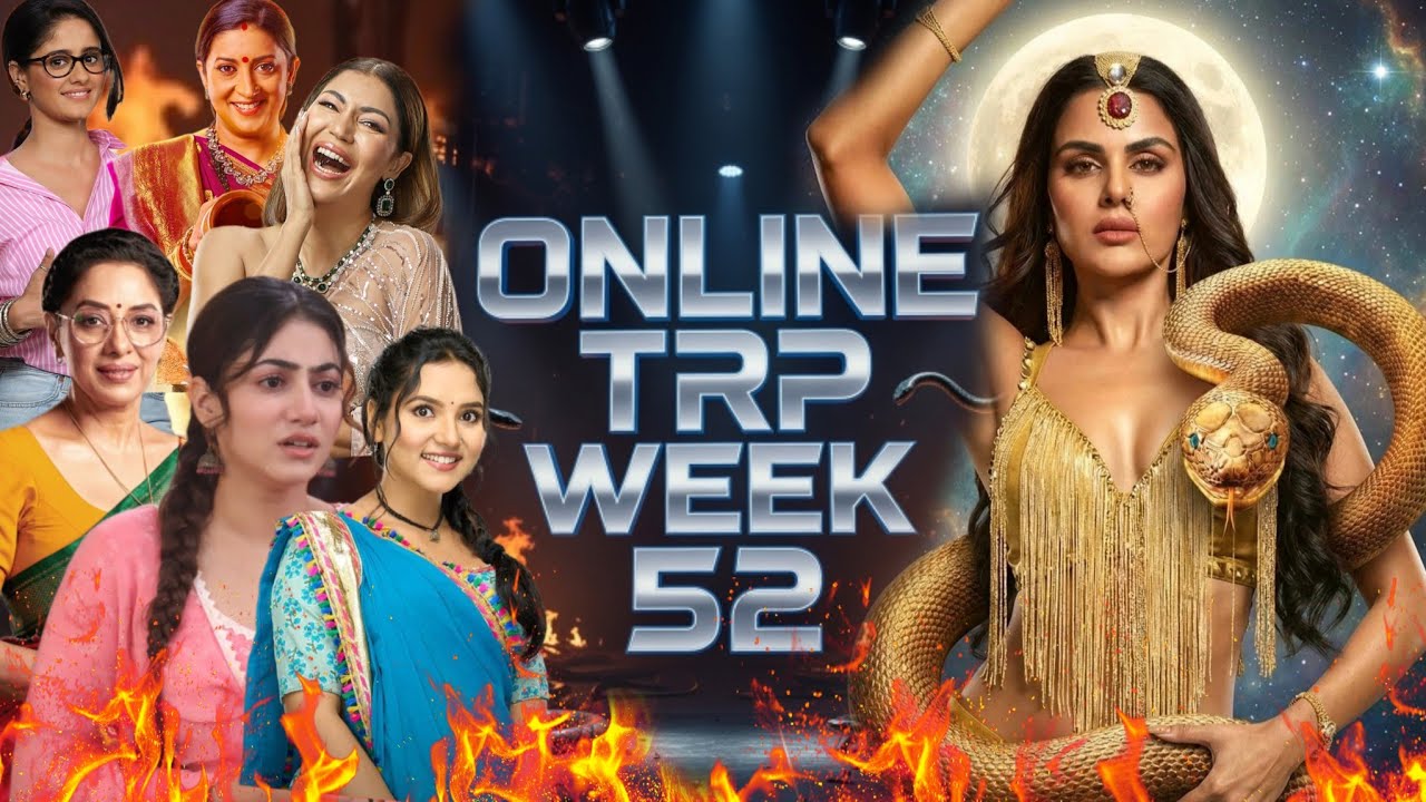 Naagin 7 Secured No 1 in Online Trp of Week 52(2025) Here's the TOP 10 Most Watched Online TV Shows