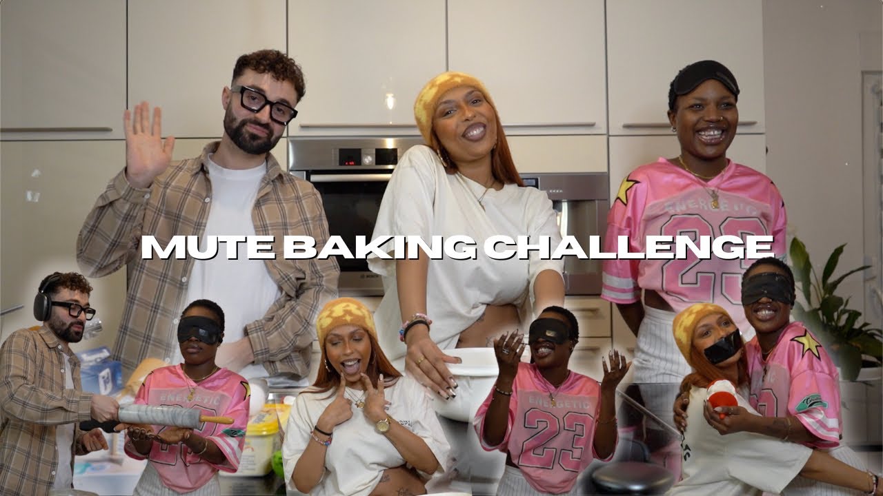 MUTE BAKING CHALLENGE - wir backen zum ersten mal Plätzchen 👩🏽‍🍳🫣