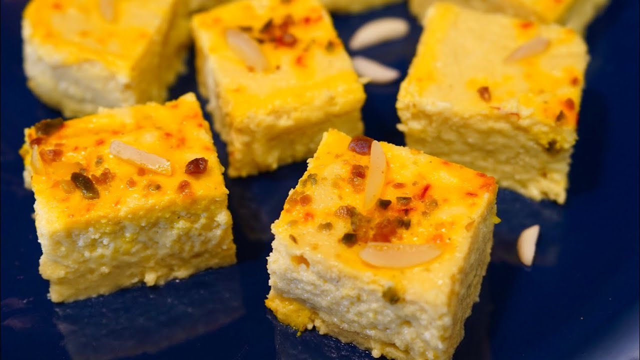 STEAMED MANGO SANDESH |BENGALI BHAPA SANDESH With Basic Ingredients