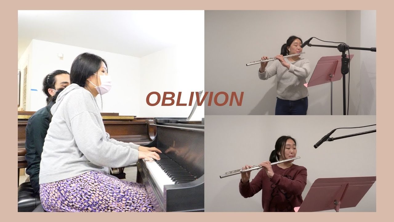 Piazzolla - Oblivion (Arr. 2 flutes & piano) | Lilly Yang Flute